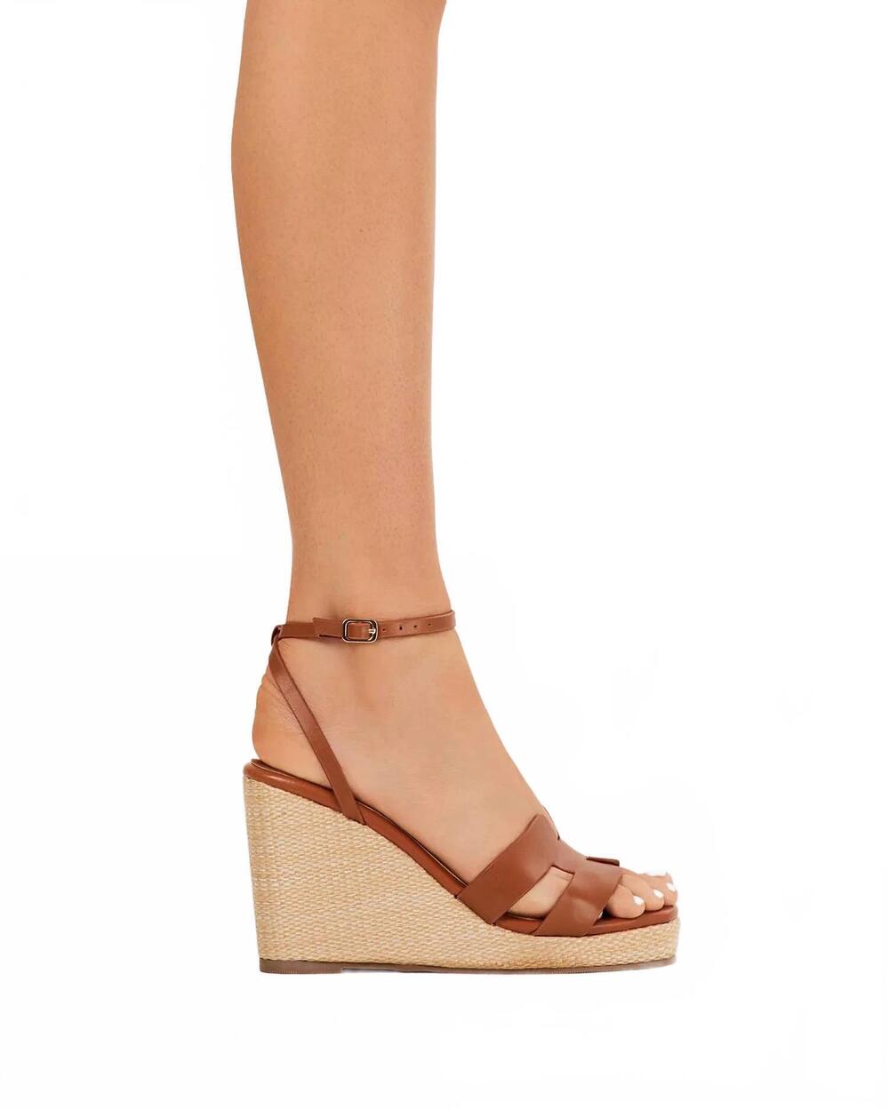 NEW BILLINI women's delphinia wedge sandals in tan